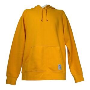 Marfarm Yellow Graphic Hoodie Have A Nice Day Print Size M